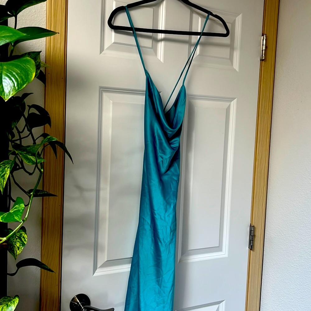 Princess Polly blue dress